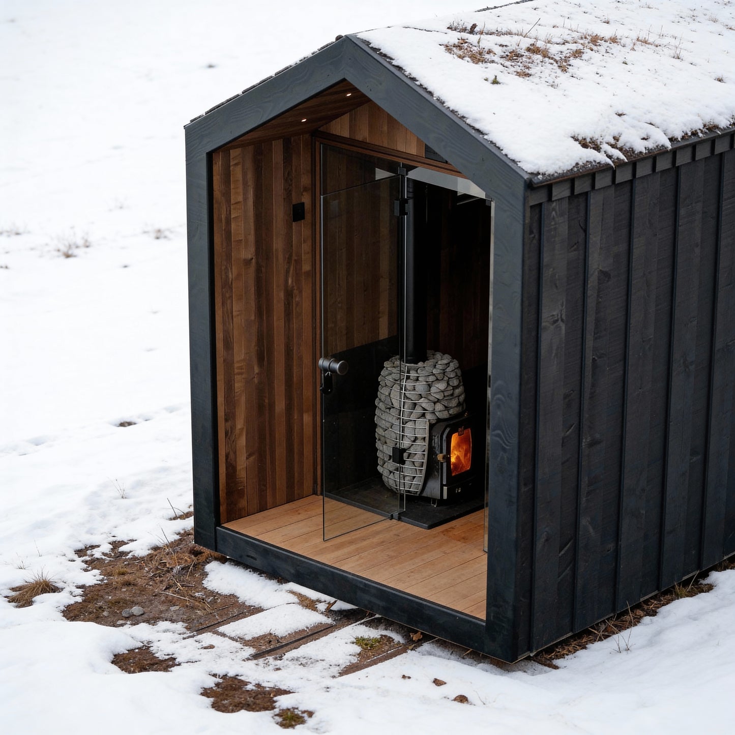 ForestCedar Nordic Panorama Outdoor Sauna