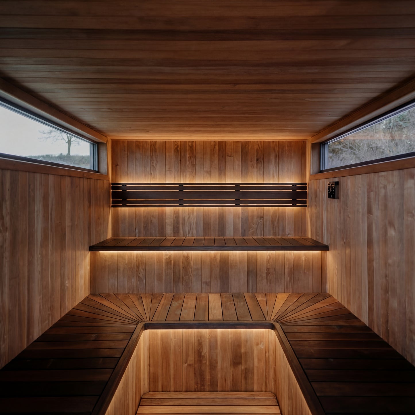 ForestCedar Nordic Panorama Outdoor Sauna