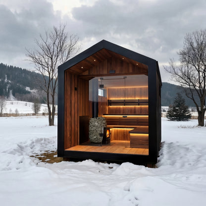 ForestCedar Nordic Panorama Outdoor Sauna
