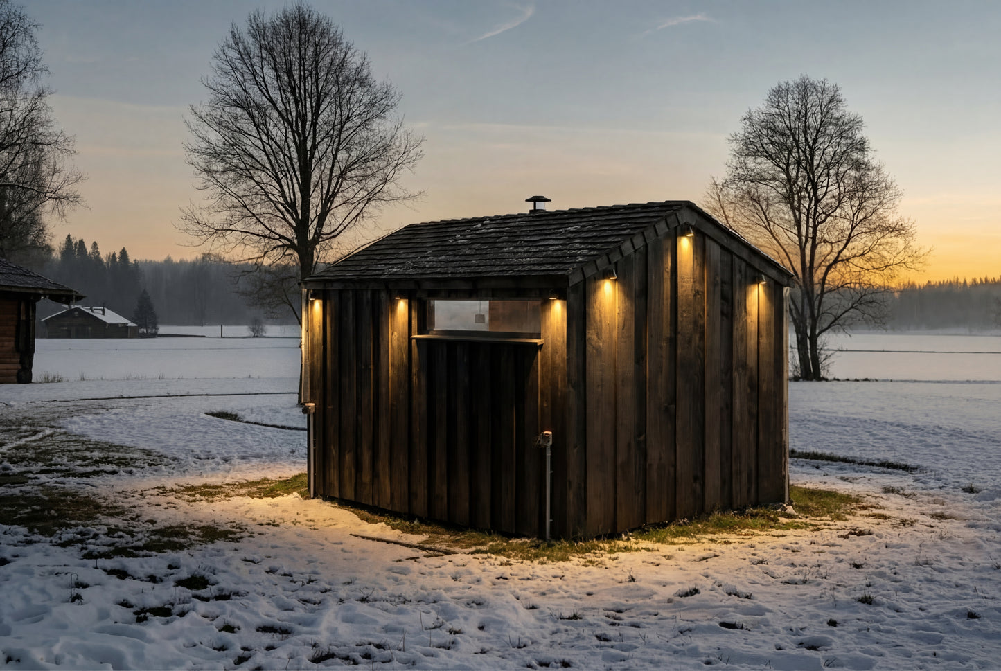 ForestCedar Nordic Panorama Outdoor Sauna