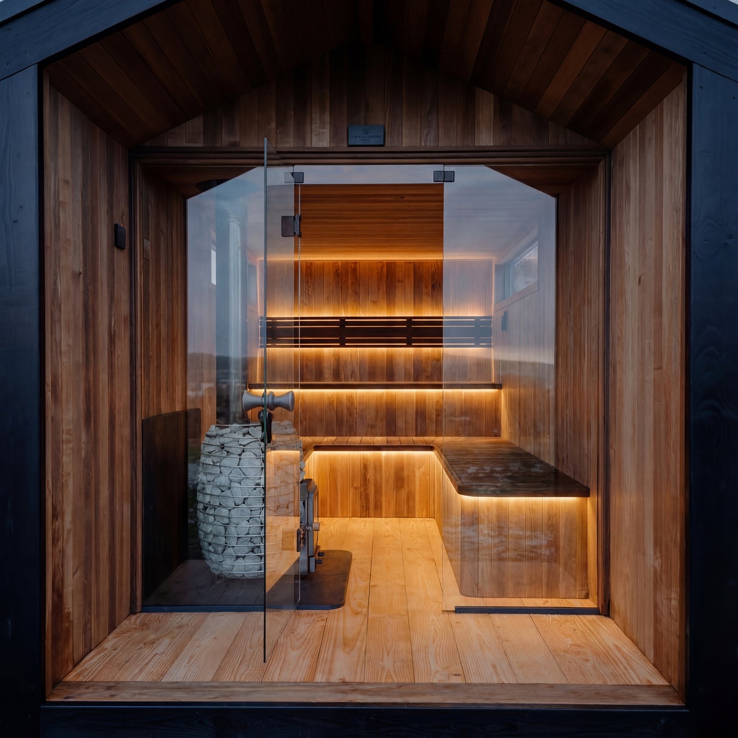 ForestCedar Nordic Panorama Outdoor Sauna