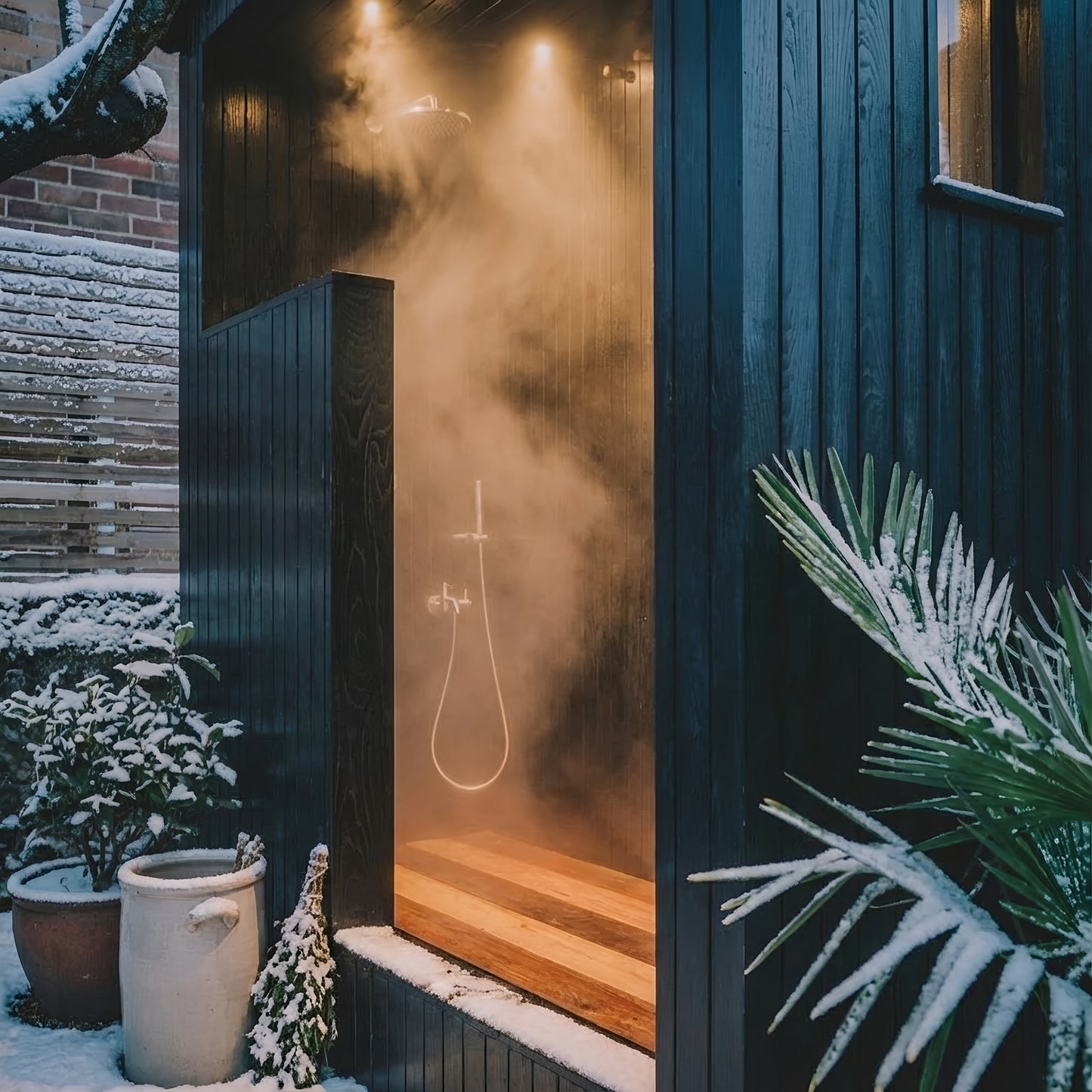 ForestCedar Obsidian Cube Outdoor Sauna