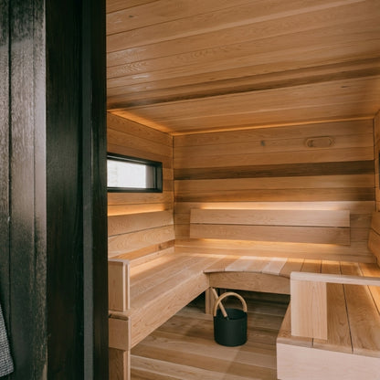 ForestCedar Obsidian Cube Outdoor Sauna