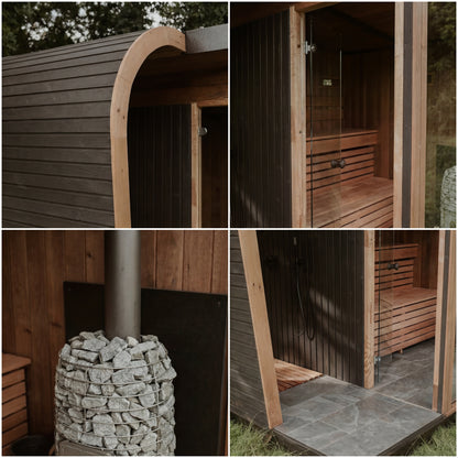 ForestCedar Alpine Arc Outdoor Sauna