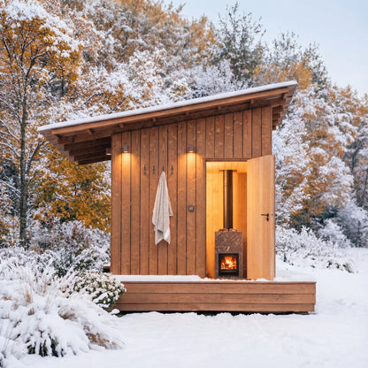 ForestCedar Snowfall Ridge Outdoor Sauna