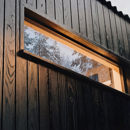 ForestCedar Obsidian Cube Outdoor Sauna