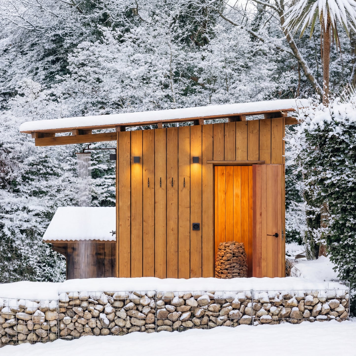 ForestCedar Snowfall Ridge Outdoor Sauna