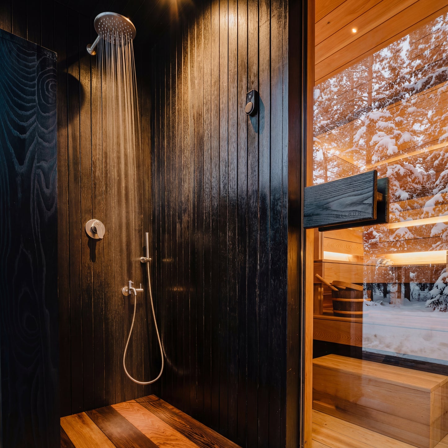 ForestCedar Obsidian Cube Outdoor Sauna