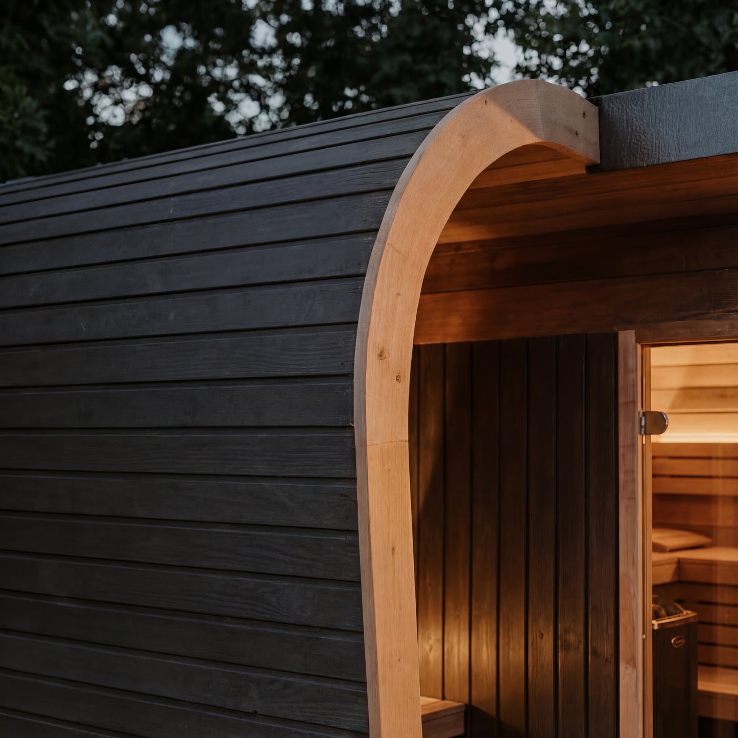 ForestCedar Alpine Arc Outdoor Sauna