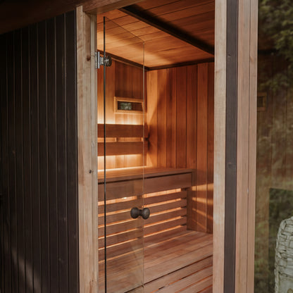 ForestCedar Alpine Arc Outdoor Sauna