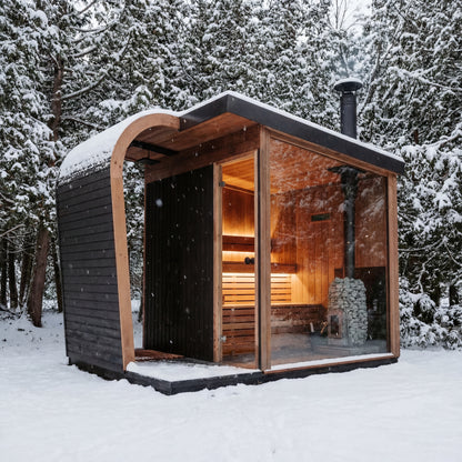 ForestCedar Alpine Arc Outdoor Sauna