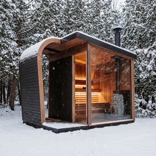 ForestCedar Alpine Arc Outdoor Sauna